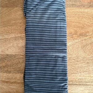 Striped Gray and Light Blue Tshirt Infiniti Scarf